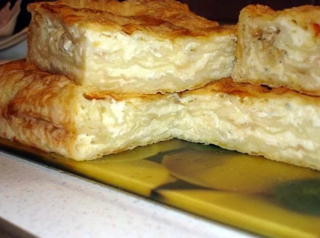 рецепт пирога из лаваша с сыром и творогом